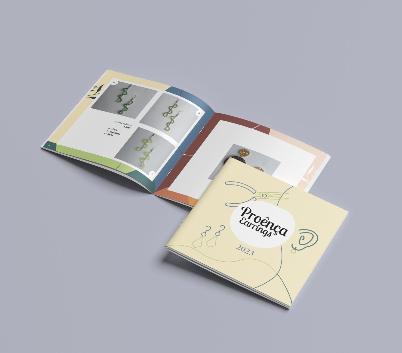 mockup catalogo aberto